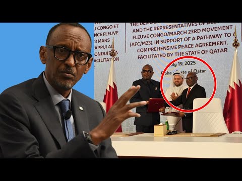 H.E KAGAME YABWIYE M23 YAMAZE GUSINYANA NA CONGO AMASEZERANO DOHA! UMVAIBYO YABABWIYE MBERE