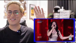 Shabrina Leanor - Oscar Winning Tears [Indonesian Idol] | SINGER REACTION
