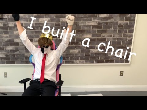 I built a chair...