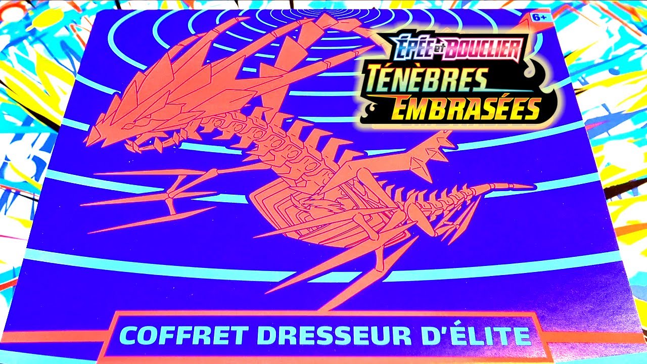 Ouverture du Coffret Dresseur D'Élite TÉNÈBRES EMBRASÉES ✨