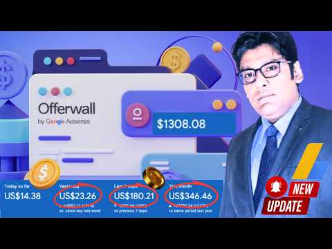 Increase Adsense Earning with Google Adsense Offerwall | What is Adsense Offerwall and How to Use?