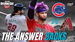 The Arizona Diamondbacks With A MASSIVE Come Back! | Split 2-2 With the Cubs!