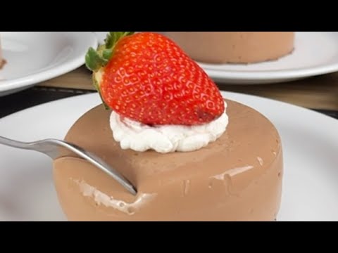 Es increíble lo delicioso que queda este postre. Elaborado con sólo 3 ingredientes.