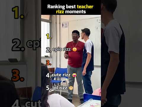 Teachers With Too Much Rizz? Let’s Rank the Legends!