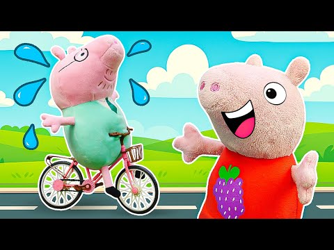 🏃‍♂️ Papa Pig veut perdre du poids! 🐷🚲 Sport, vélo crevé et amour en famille