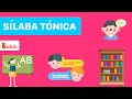 Identifying Tonic Syllables in Spanish