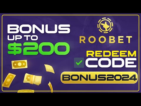 ROOBET PROMO CODE: ➡️BONUS2024⬅️