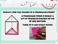 Exploring the Volume of Triangular Prisms