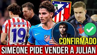 ¡SIMEONE NO QUIERE A JULIAN EN EL ATLETICO! VENTA DEFINITIVA, TER STEGEN Y AJAX CASI CERRADO