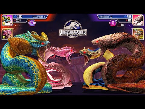 All Snakes Unlocked!! SNAKE TOURNAMENT | Jurassic World The Game