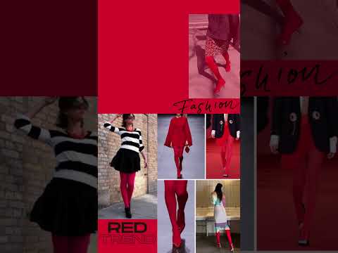 Red tights trend!  #tightsfashion #fashiontights #tights #ider #idertights #red #trend #trending