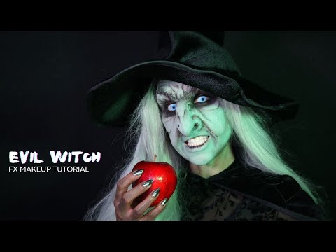 EVIL WITCH 🧹 Halloween Makeup Tutorial