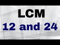 Prime Factorization and LCM Concepts