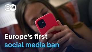 YouTube video thumbnail: France Blocks Social Media Access for Under-15s