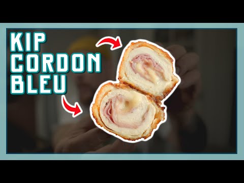 GEVULDE SCHNITZEL! CORDON BLEU! | EtenmetNick | How to