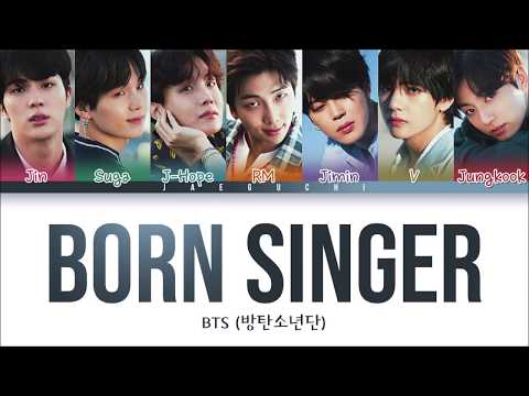 BTS (방탄소년단) - BORN SINGER (Color Coded Lyrics Eng/Rom/Han)