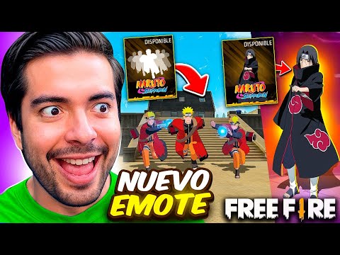 LOS SECRETOS OCULTOS DE LA COLABORACION DE FREE FIRE X NARUTO! LLEGARA ITACHI? - Antronixxg