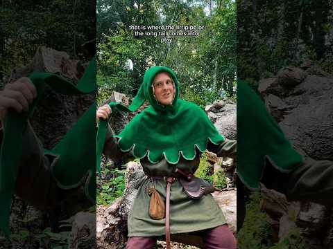 Medieval Lirripipe Hood - #medievalhistory #medieval #robinhood #history