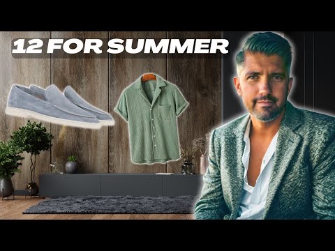 12 Summer Style Items Every Man Needs to Look Sharp
