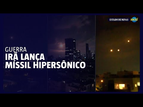 Irã lança míssil hipersônico contra Israel