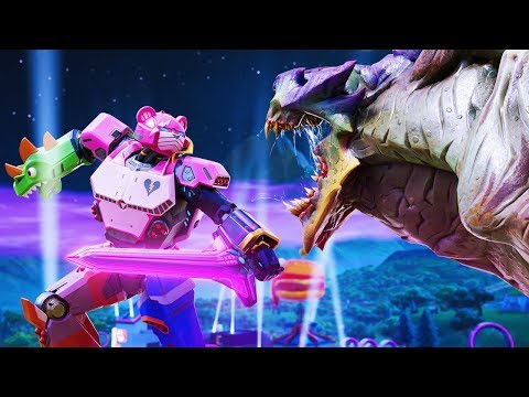 What really happened...? MECHA ORIGIN STORY & BATTLE! (Fortnite Short Film)