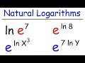 Evaluating Natural Logarithmic Expressions