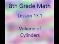 Volume and Properties of Cylinders