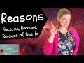 Understanding Reasons in English