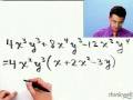 Factoring with the Greatest Common Factor
