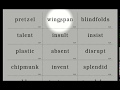 Syllables and Consonant Sounds
