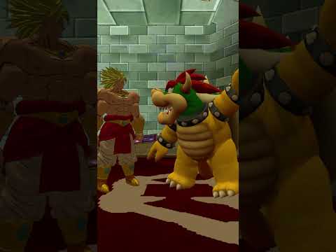 もしもブロリーがピーチ姫を助けに来たら (Broly comes to rescue Princess Peach)