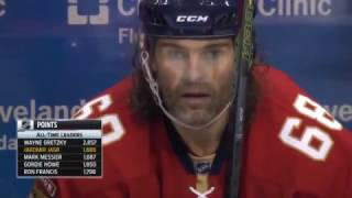 Jaromír Jágr - 1888. bod kariéry  Jaromir Jagr - 1888th career point