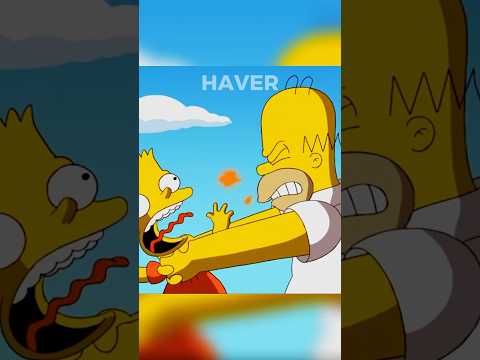 HOMER QUEIMA SUA LINGUA!? #shorts #simpsons