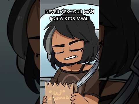 I just want a kids meal!! 😭 #shorts #relationship #comedy