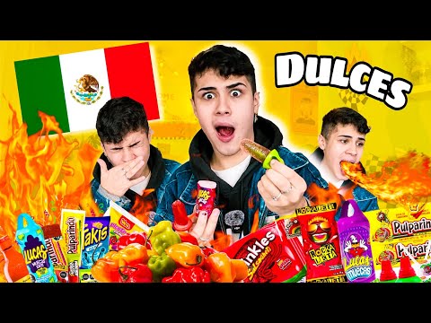 Probé DULCES MEXICANOS 🇲🇽😳🔥‼️