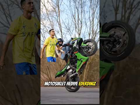 Ronaldoya hangi motosikleti hediyye ederdiniz?#ronaldo