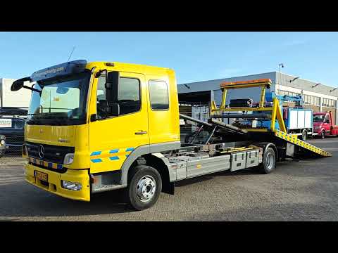 Mercedes-Benz Atego 1224 L 4x2 Dagcabine Euro5 6CIL - Eurotechniek 4T + Lier 3.6T + Bril 2000kg | Vrachtwagens | Bergingswagen