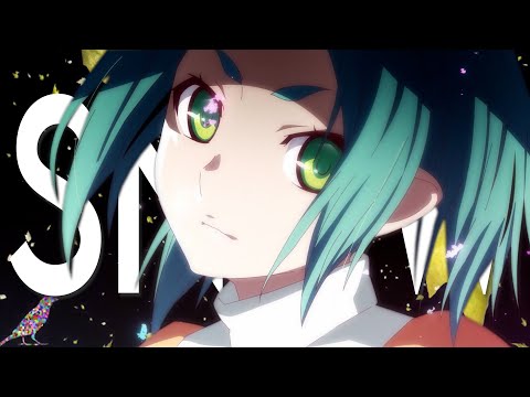 skele - snow (AMV LYRICS) [slow and reverbed]