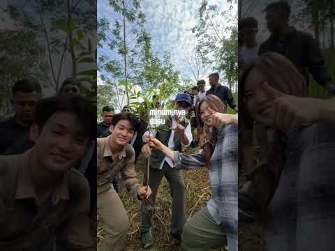 JATOH DEPAN MENTERI KEHUTANAN 😭 #wenanampohon #treesforall
