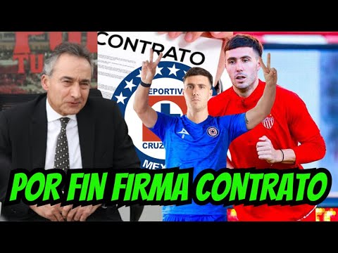 SE ACABO LA NOVELA JOSE PARADELA FIRMA CONTFRATO CON EL CRUZ AZUL POR PRESION DE TINAJERO EN NECAXA