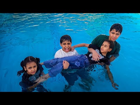 ميمي و شفا سوو مقلب المسبح في اخوانهم ! فيلم مؤثر