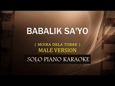 BABALIK SA’YO ( MALE VERSION ) ( MOIRA ) COVER_CY