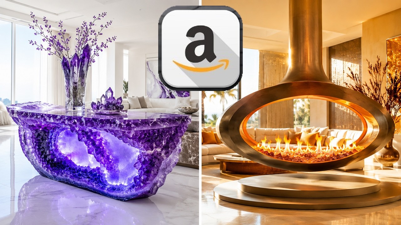 25 Extreme Luxury Home Decor Finds On Amazon Right Now!