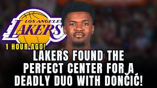🚨 LAKERS EYE THE PERFECT CENTER FOR A DEADLY DUO WITH DONČIĆ! LOS ANGELES LAKERS NEWS!