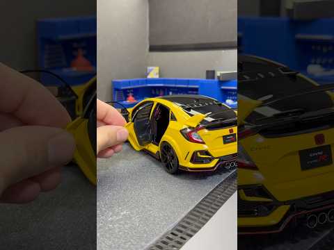 Honda Civic Type-R Diecast Model Car Close Door #car #automobile #diecast