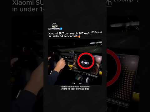 This Car reaches 190mph in under 14 seconds #xiaomi #sportcar