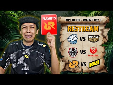 PANAS DINGIN !! RRQ VS NAVI - RESTREAM MPL ID S16