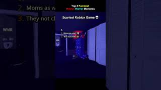 Top 3 FUNNIEST Roblox Horror Moments 💀😂