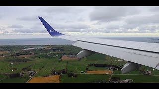 SAS Link Embraer 195 | Oslo ✈️ Stavanger | Safety, Takeoff, Inflight & Landing