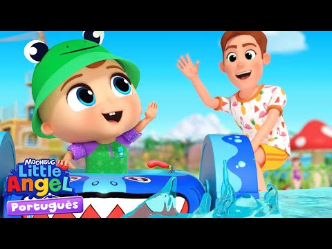 Joãozinho no Parquinho Aquático 🤽‍♀️ Little Angel Brasil | Músicas Infantis em Português